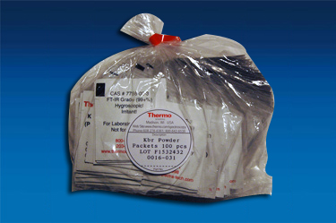 0016-031 Spectra-Tech KBr Powder Packets, 100