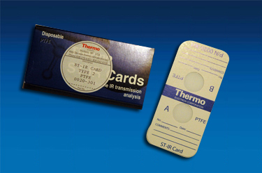 0020-301 Spectra-Tech ST-IR Cards, PTFE substrates, 25