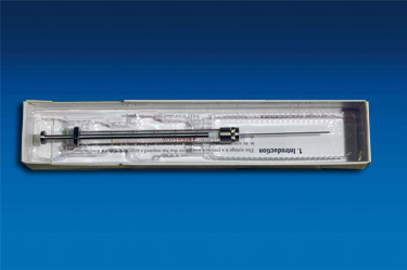 00301-19016 Syringe, 500 µL, Gas Tight, Removable Needle