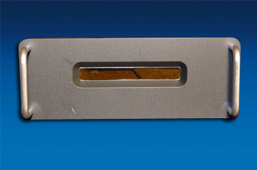 0050-603 ZnSe Sample Boat 45° QC