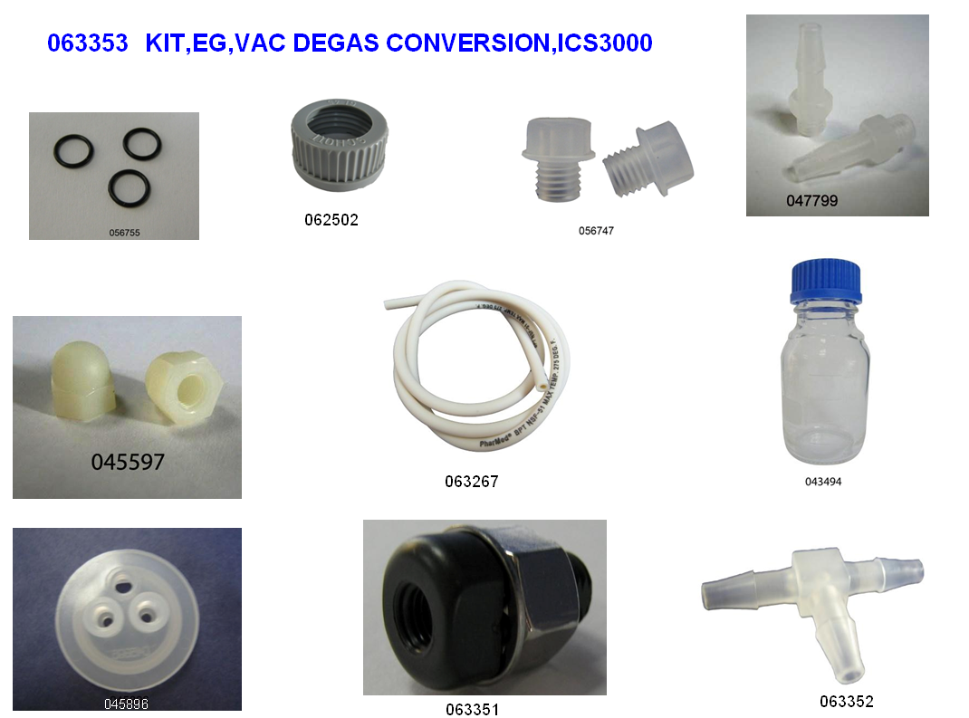063353 EG/DP/SP Vacuum Degas Conversion Kit