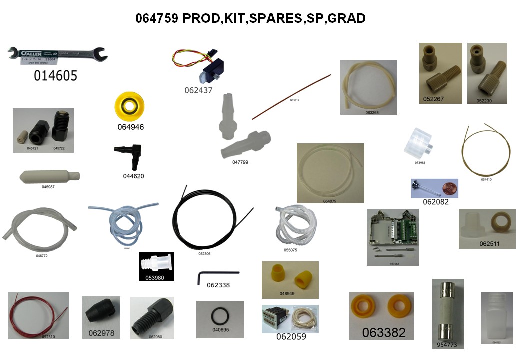 064759 ICS-3000 Gradient Pump Spare Parts Kit 