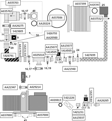 A035703 Cartridge Dust Filter 841