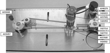 A037680 Belt, Timing, T5/270, L8, 9800