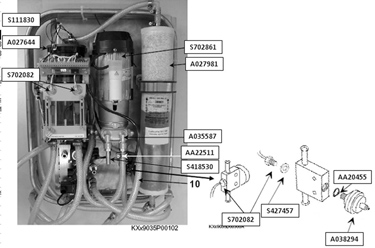 A038294 Switch Pressure 4Bar 250V/6A G1/
