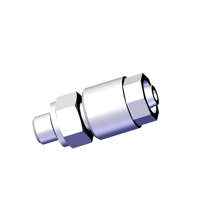 A040003 ADAPTOR,STRAIGHT,MALE,M5,D4/2.