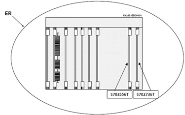S702736T Control Board, XDI, Spacer, 9800